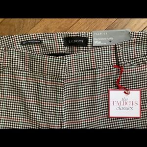 NWT Talbots Hampshire ankle pant